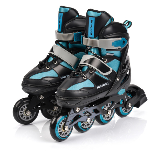 Meteor Rollschuhe L 38-41 türkis