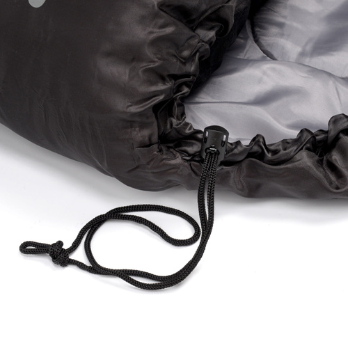 Meteor Schlafsack Snooze+ schwarz/grau