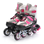 Meteor 2in1 L Rollschuhe 38-41 rosa/grau