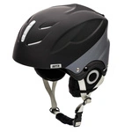 Skihelm Meteor Lumi M 55-58 cm schwarz/grau