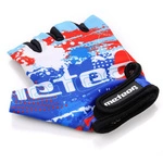 Fahrradhandschuhe Meteor Kids XS Karte blau