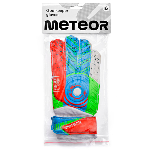 Torwarthandschuhe Meteor Defence 9 weiß
