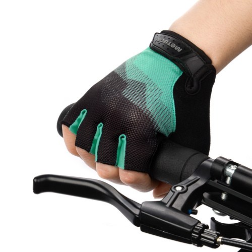 Fahrradhandschuhe Meteor MX22 XS schwarz/mint