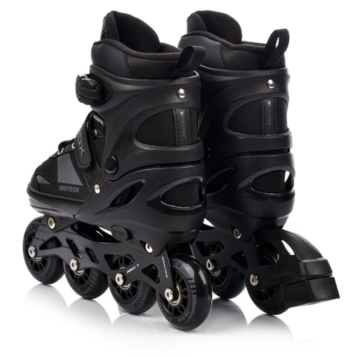 Inlineskates Meteor M 34-37 Rox schwarz