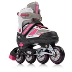 Inlineskates Meteor M 34-37 Rox pink/grau