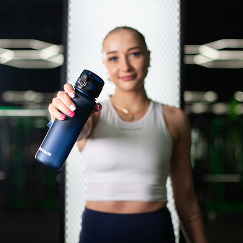 Sport-Bidon Meteor 650 ml marineblau