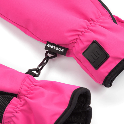 Winterhandschuhe Meteor Juna XS pink/schwarz