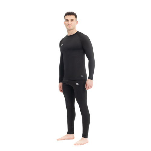 Herren Thermounterwäsche Set Meteor MT XL schwarz