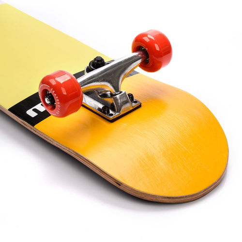 Holzskateboard Meteor Salty gelb/orange
