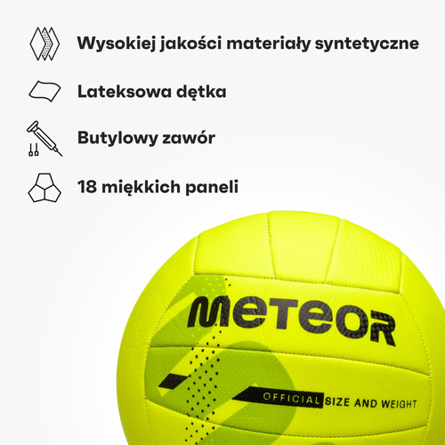 Volleyball von Meteor neon