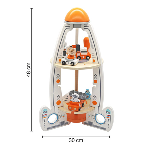 Holzrakete – Raumstation
