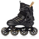 Inlineskates Meteor L 38-43 Buzzy schwarz/goldene Farbe