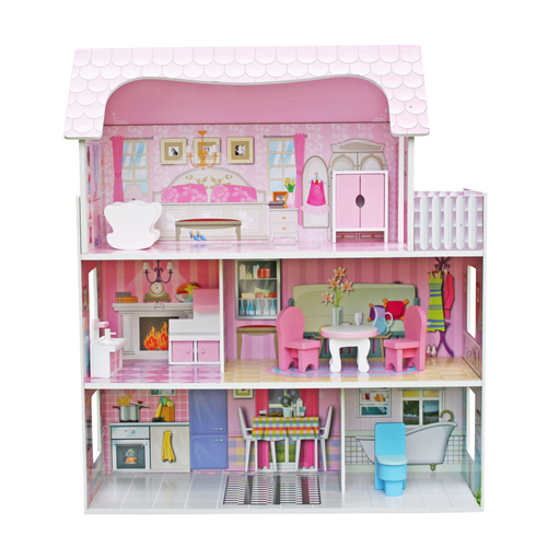Das Puppenhaus aus Holz