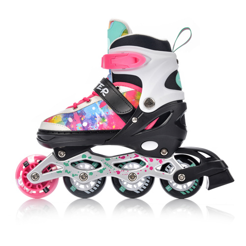 Inlineskates 4-in-1 Meteor L 38-41 Painter