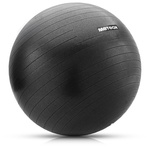 Fitnessball Meteor 65 cm schwarz