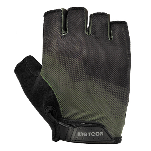 Fahrradhandschuhe Meteor MX21 S schwarz/dunkelgrün