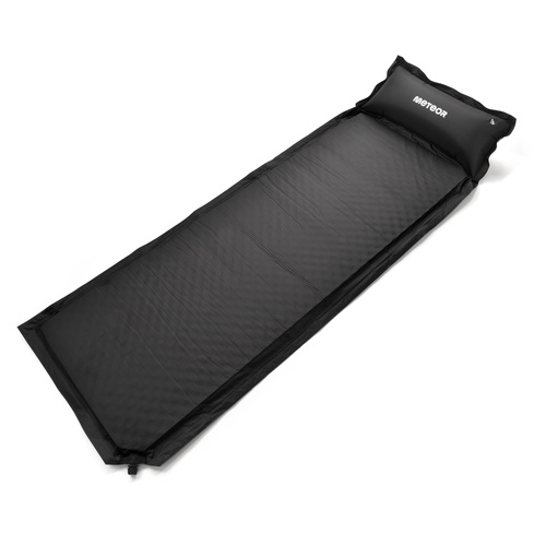 Selbstaufblasbare Matte Meteor 200×66×3,8 cm schwarz