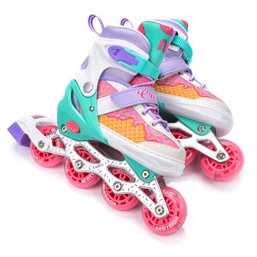 Inlineskates 4-in-1 Meteor L 38-41 Cream