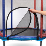 Trampolin für Kinder Meteor TRP-65P 140 cm blau/rot