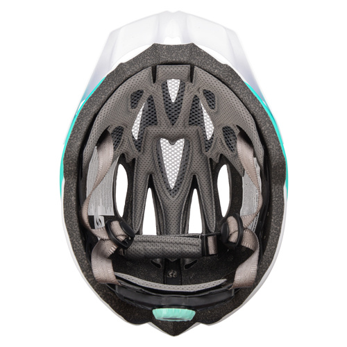 Fahrradhelm Meteor Ovlo L 58-61 cm weiß/mintgrün