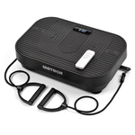 Meteor Vibrationsplatte für Training – Fernbedienung, Widerstandsbänder, Tragfähigkeit 160 kg