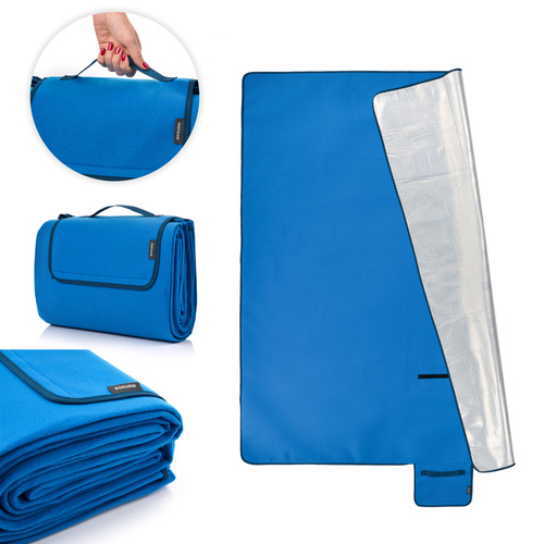 Picknickdecke Meteor 150x190 cm blau