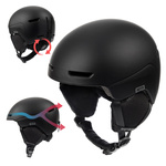 Skihelm Meteor Avalo M 55-58 cm schwarz