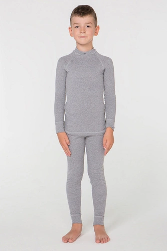Kinder Thermounterwäsche Meteor 128-134 cm grau