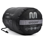 Meteor Schlafsack Snooze+ schwarz/grau