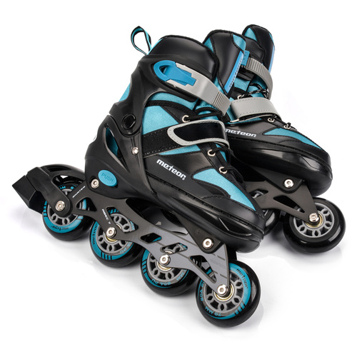 Meteor Rollschuhe L 38-41 türkis