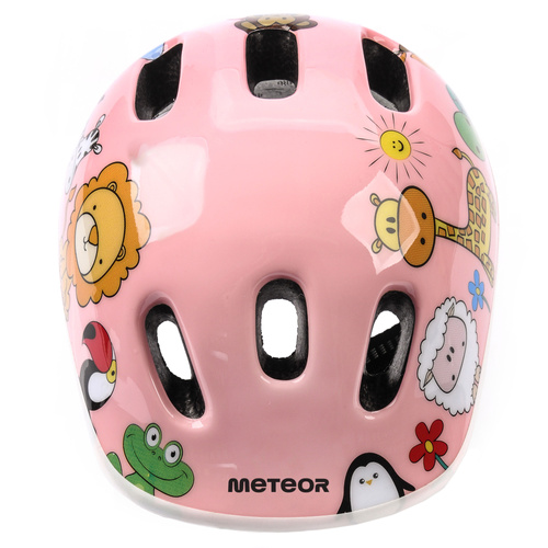 Kinderfahrradhelm Meteor MV6-2 S 48-52 cm Tiere