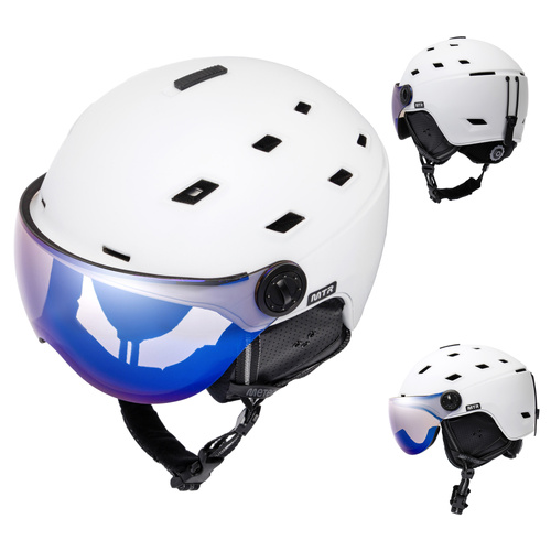 Skihelm Meteor Glide L 58-61 cm weiß