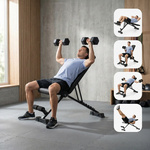 Trainingsbank Meteor klappbar, verstellbar, bis 150 kg