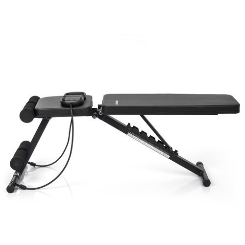 Trainingsbank Meteor verstellbar, bis 200 kg, mit Expandern