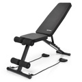 Trainingsbank Meteor verstellbar, bis 200 kg, mit Expandern