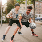 Basketball Meteor Fluo weiß/neon grün 7