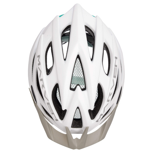 Fahrradhelm Meteor Marven M 55-58 cm weiß/mint