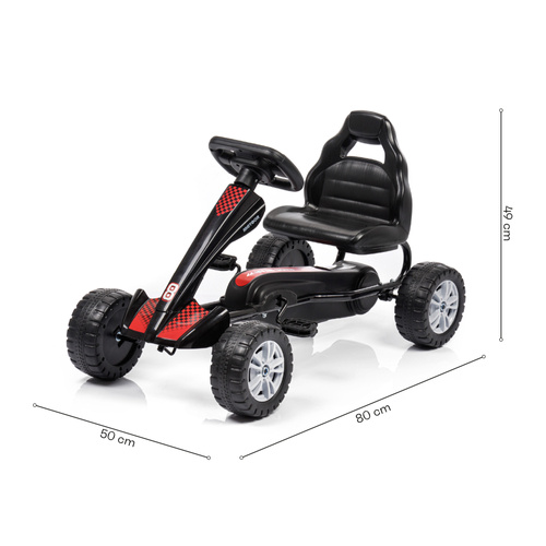 Gokart Meteor GM/1801 schwarz