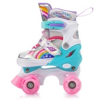 Meteor Rainbow Rollschuhe XS 25-28