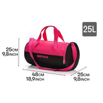 Fitness-Tasche Meteor Siggy 25 l rosa/schwarz