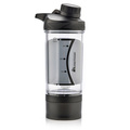 Bidon Shaker Meteor 500 ml schwarz