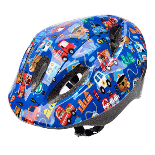 Fahrradhelm Meteor KS05 M 52-56 cm Safe city