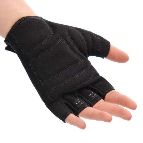 Fahrradhandschuhe Meteor MX11 M dunkelblau/hellblau