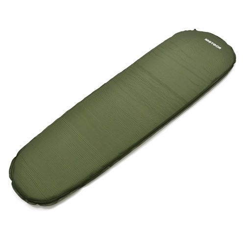 Selbstaufblasbare Matte Meteor 183×51×3 cm grün