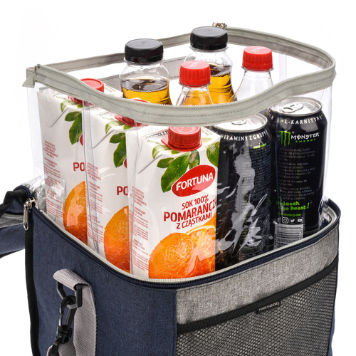 Meteor Frigid 12,5 l Thermotasche navy blau/grau