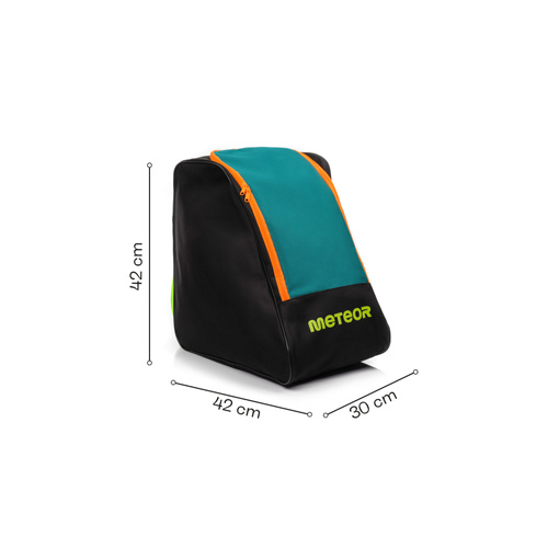 Skischuhtasche Meteor Croma grün/schwarz