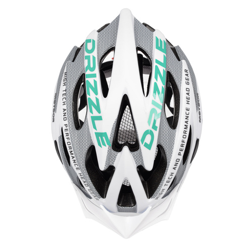 Fahrradhelm Meteor MV29 Drizzle M 55-58 cm weiß/grau/rosa