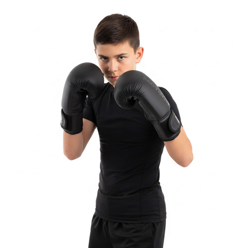 Boxhandschuhe Meteor 8 oz Training, Klettverschluss, PU