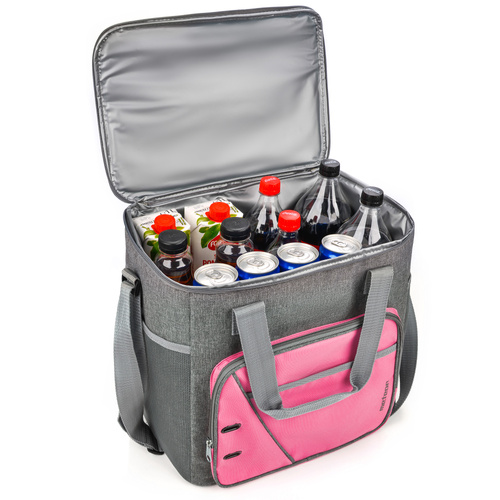Meteor Frosty 30 l Thermosack rosa/grau melange
