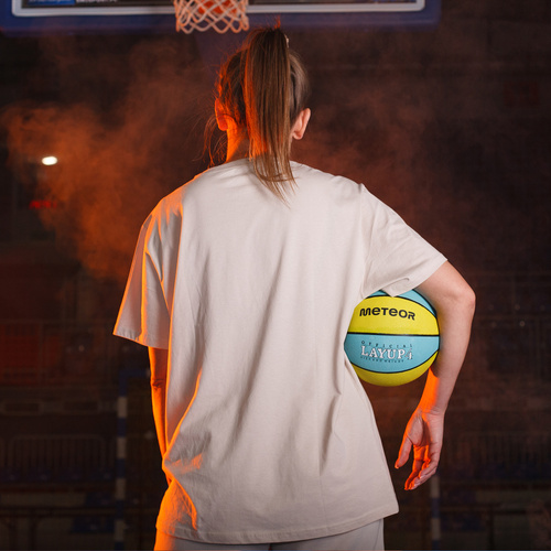 Basketball Meteor Layup 4 gelb/blau